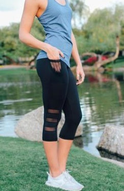 Yoga Pants with Cellphone Pocket