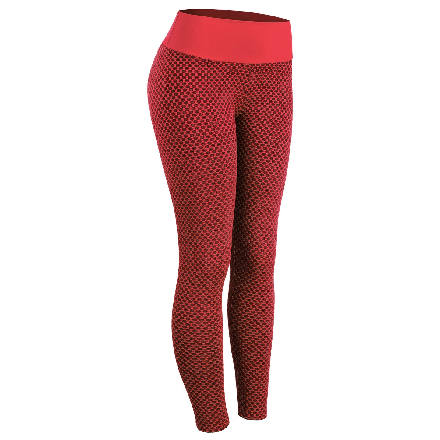 Plaid Seamless High Waist Breathable Leggings