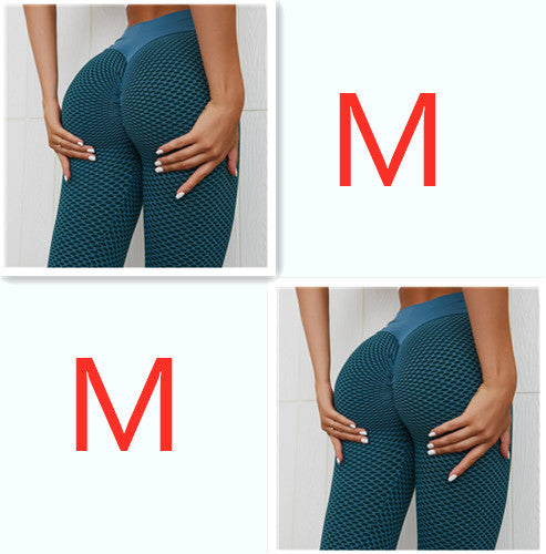 Plaid Seamless High Waist Breathable Leggings