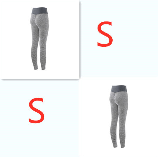 Plaid Seamless High Waist Breathable Leggings