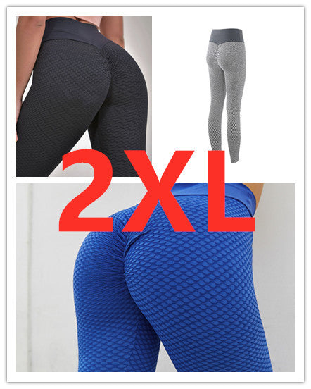 Plaid Seamless High Waist Breathable Leggings