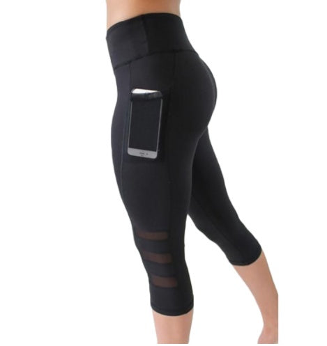 Yoga Pants with Cellphone Pocket